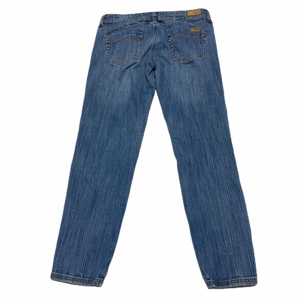 MNG by Mango Super Low Rise Jeans Sz 6 - Picture 9 of 12